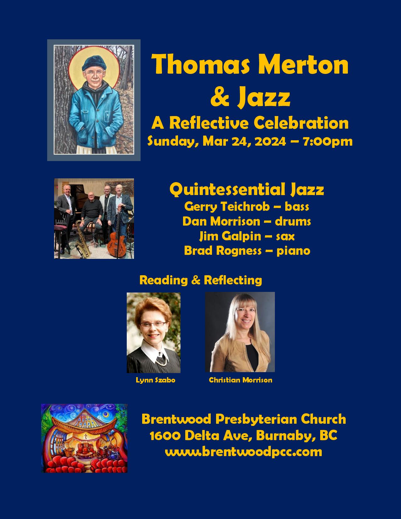 Thomas 
                            Merton and Jazz: A Reflective Celebration